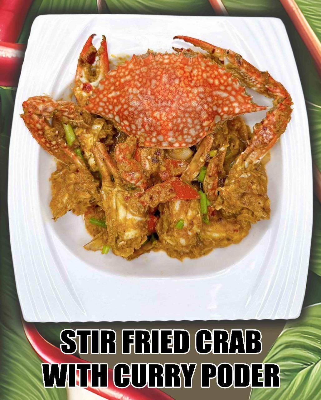HS Miracle Restaurant — Stir Fried Crab with Curry Powder