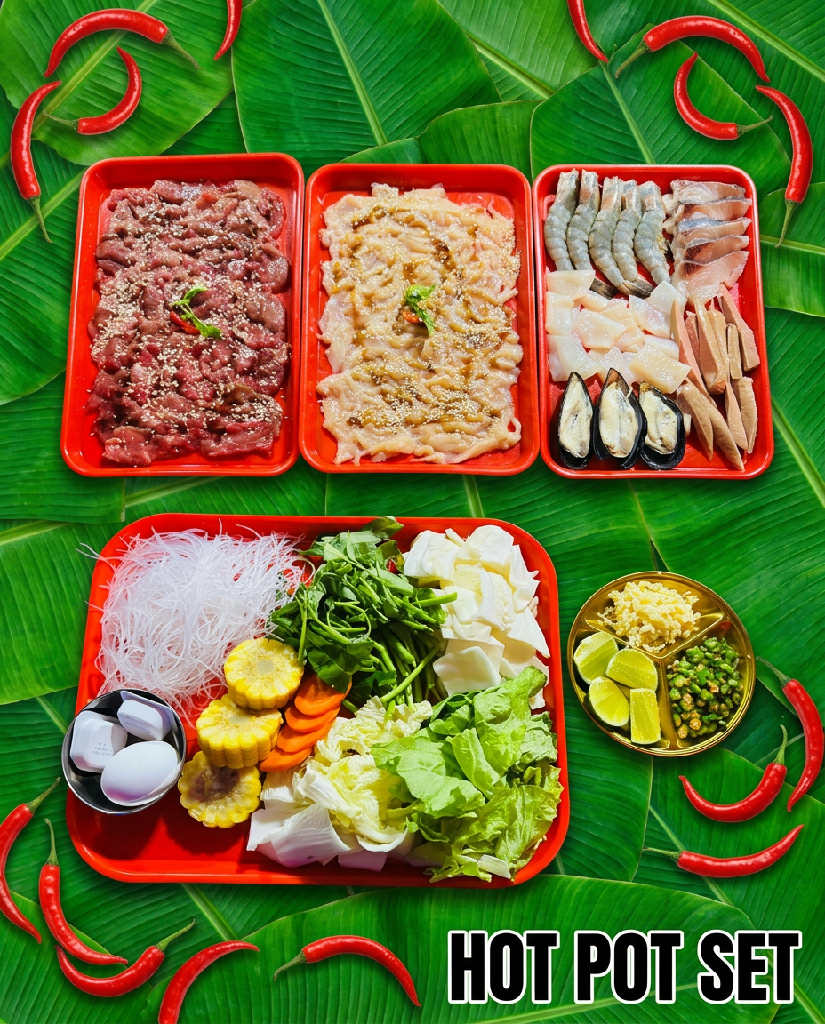 HS Miracle Restaurant — Thai Hot Pot Set