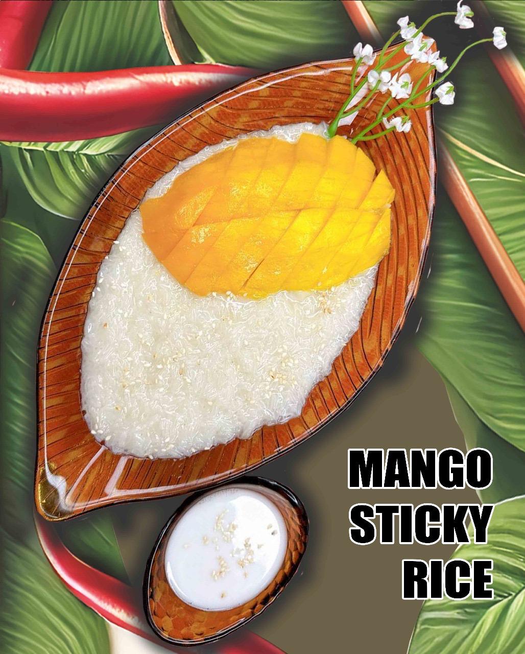 HS Miracle Restaurant — Mango Sticky Rice