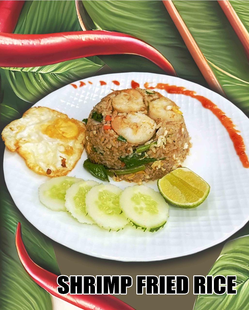 HS Miracle Restaurant — Shrimp Fried Rice