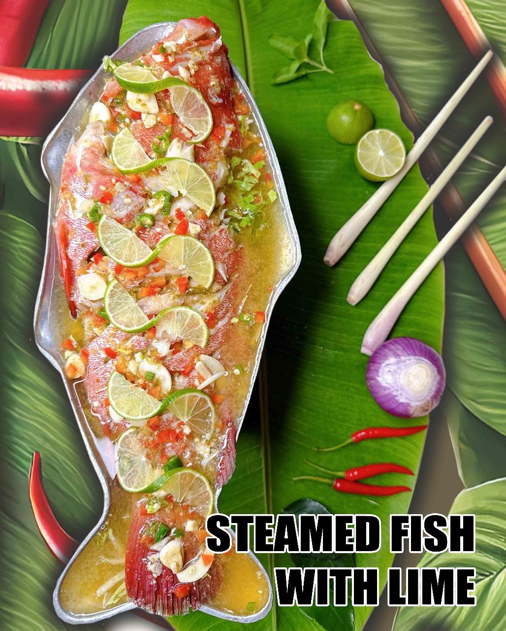 HS Miracle Restaurant — Steamed Fish with Lime