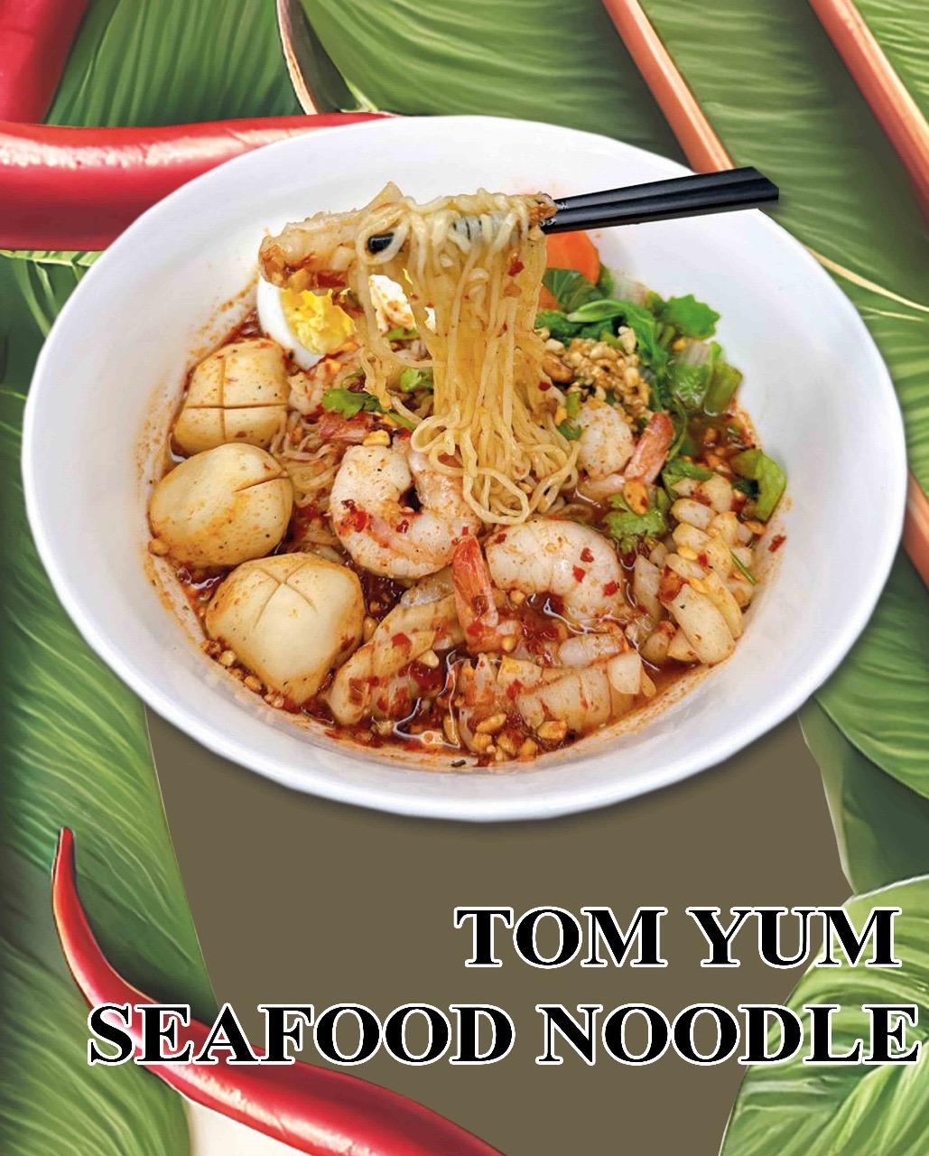 HS Miracle Restaurant — Tom Yum Seafood Noodle